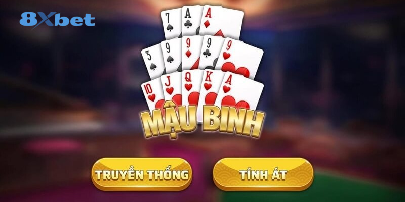 cách chơi mậu binh Sắp xếp bài mậu binh trực tuyến tại nhà cái 8xbet